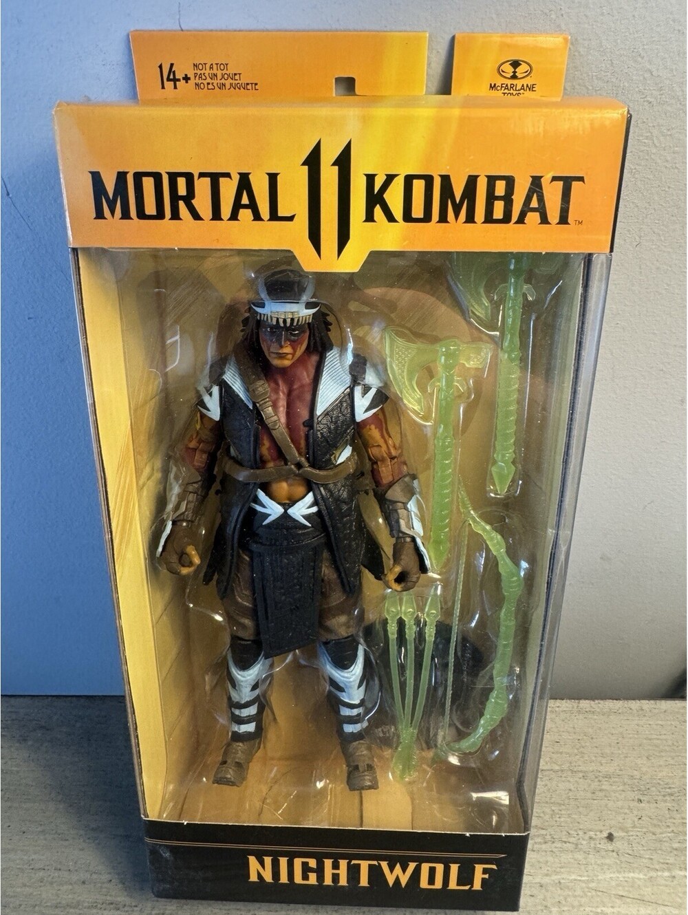McFarlane Mortal Kombat 11 Nightwolf 7” Action Figure MK11 New in Box